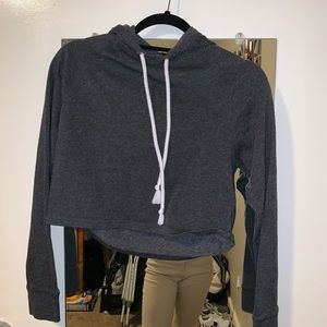 Crop top sweatshirt